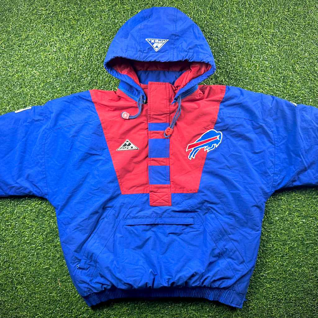 New! 1994 Apex One NFL Heavyweight Jacket Buffalo Bills Sz. L Vintage Throwback