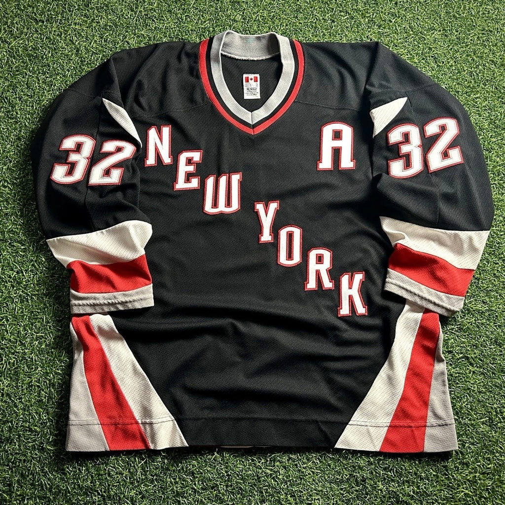 2001 CCM NHL Jersey Buffalo Sabres Rob Ray Sz. XL New York 9/11 Reverse Retro