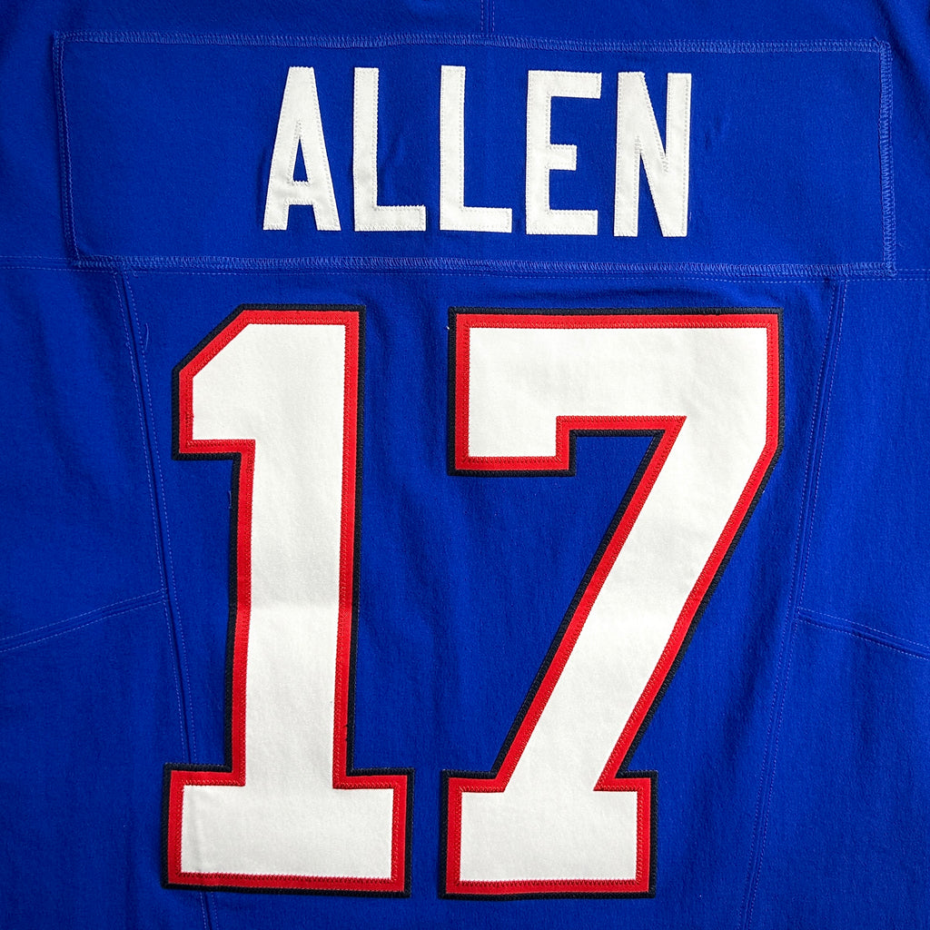 New! 2025 Nike NFL Vapor FUSE Elite Authentic Jersey Buffalo Bills Josh Allen Sz. 48 Blue Home