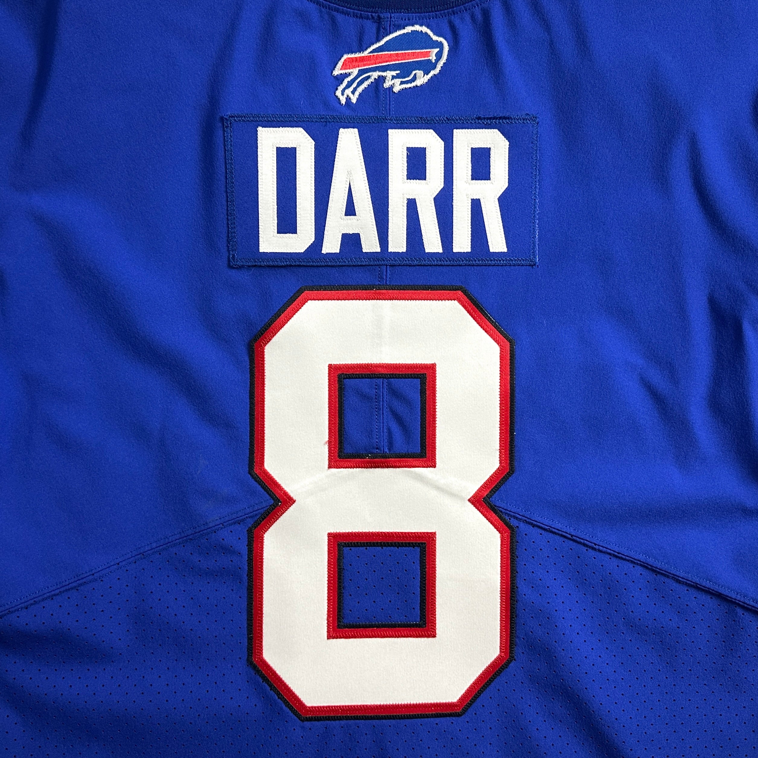 2018 Nike NFL Game-Issued Jersey Buffalo Bills Matt Darr Sz. 44 Team COA