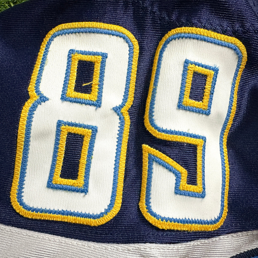 2007 Reebok NFL Game Issued Jersey San Diego Chargers Chris Chambers Autograph