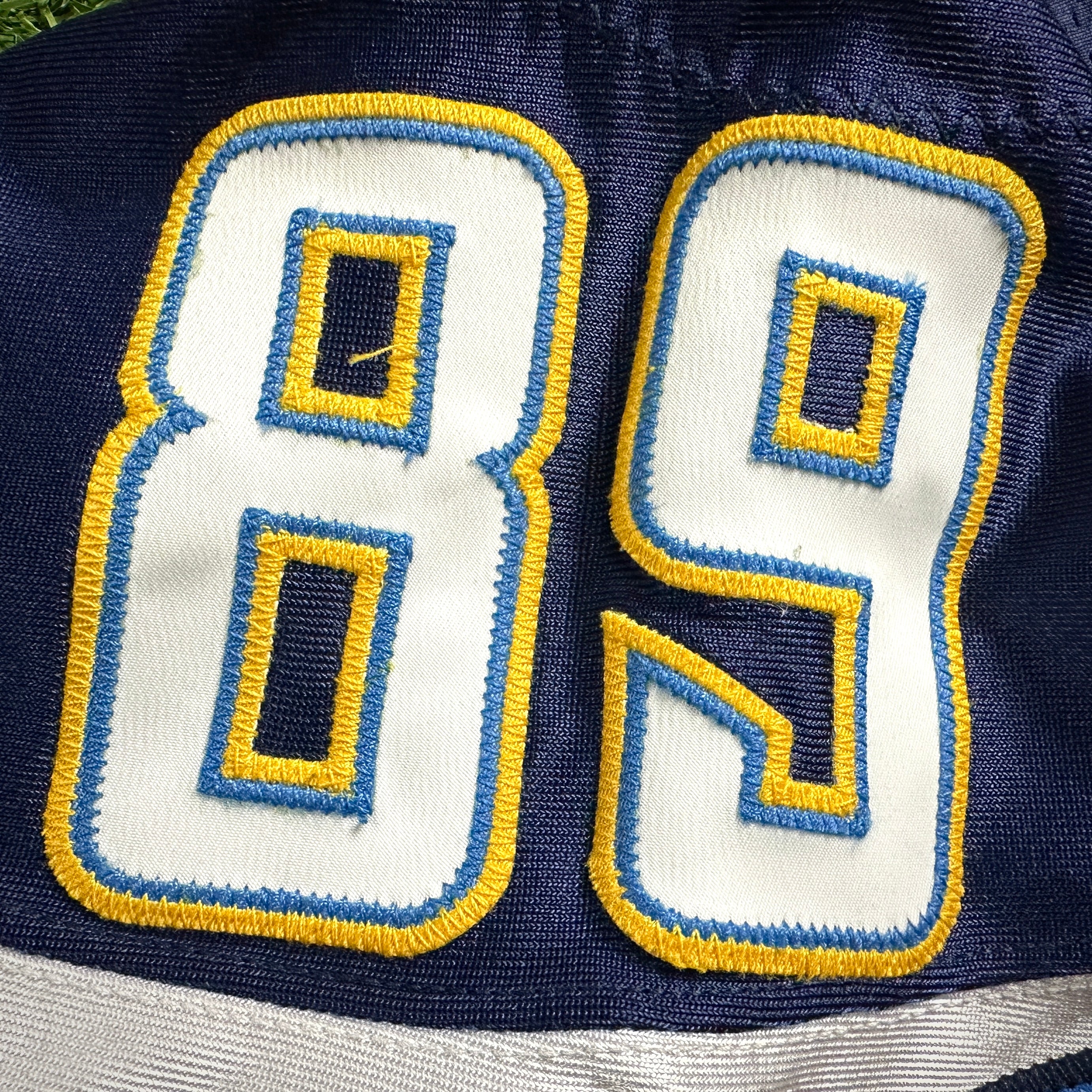 2007 Reebok NFL Game Issued Jersey San Diego Chargers Chris Chambers Autograph