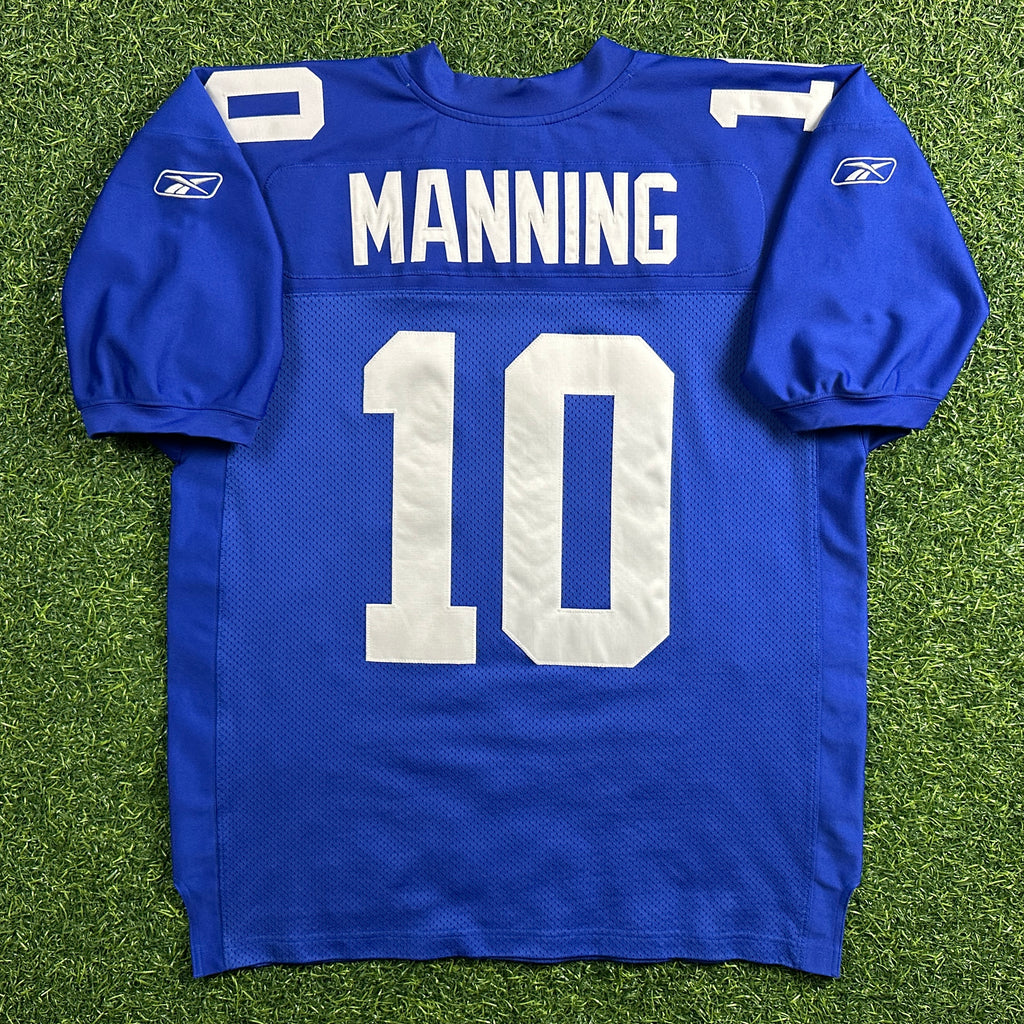 2005 Reebok NFL Authentic Jersey New York Giants Eli Manning Sz. 50 Vintage