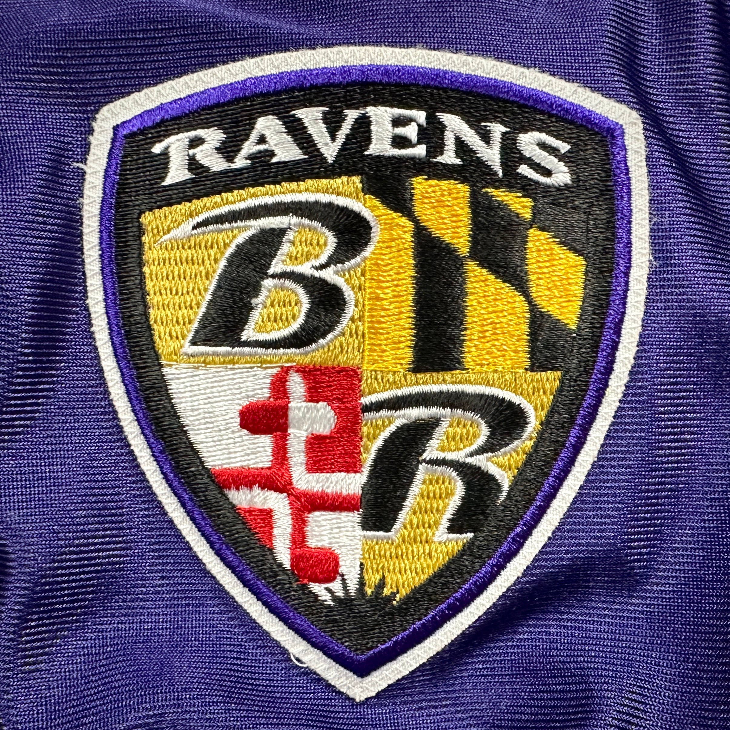 2001 Reebok NFL Authentic Jersey Baltimore Ravens Jamal Lewis Sz. 48 Helmet Tag