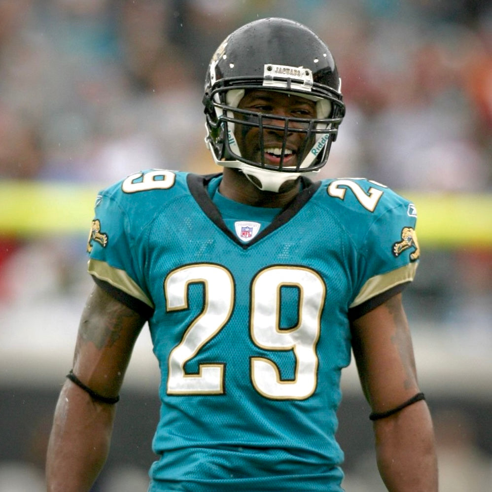 2007 Reebok NFL Game-Used Jersey Jacksonville Jaguars Brian Williams Teal Throwback