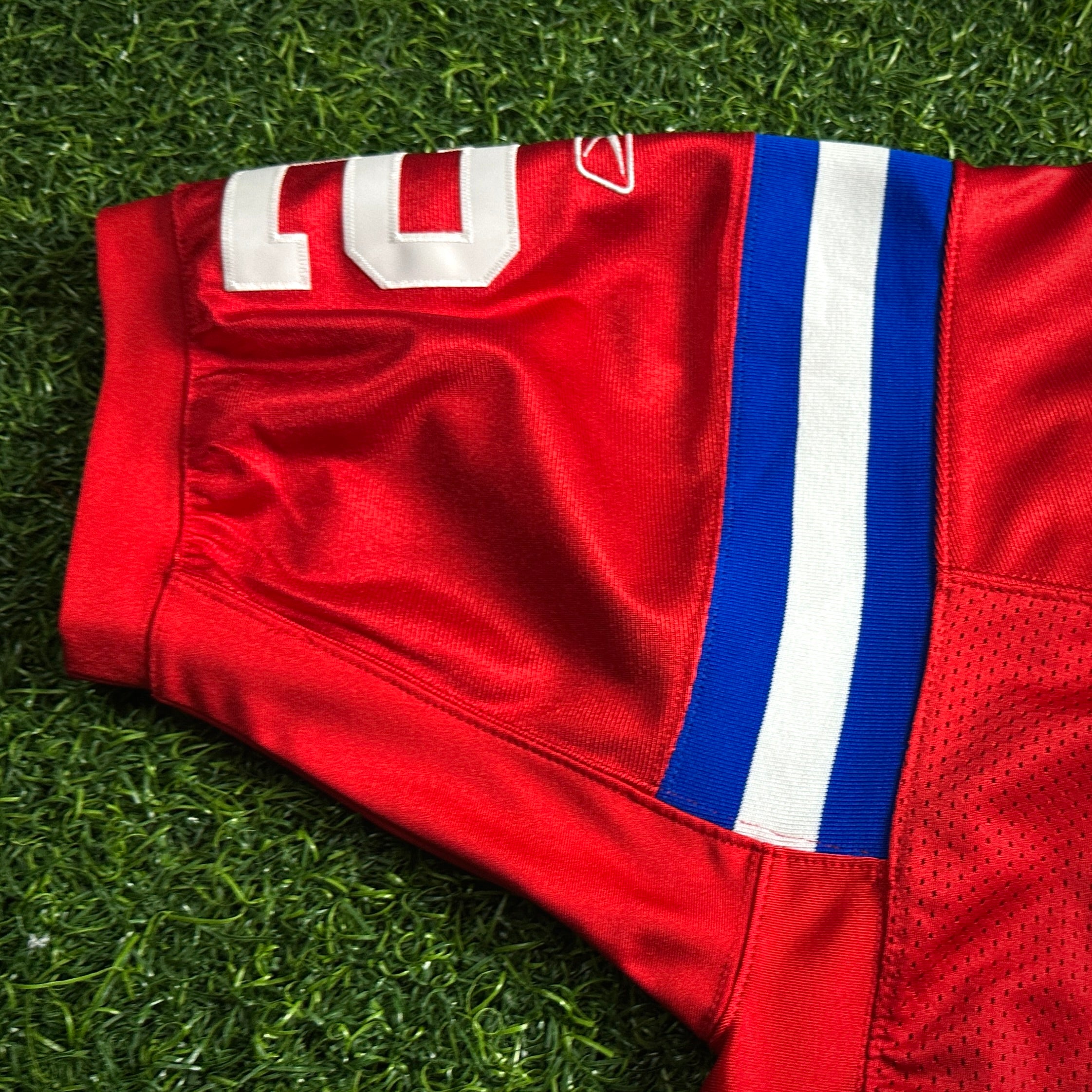 New! 2009 Reebok NFL Authentic Jersey New England Patriots Tom Brady Sz. 50 Throwback