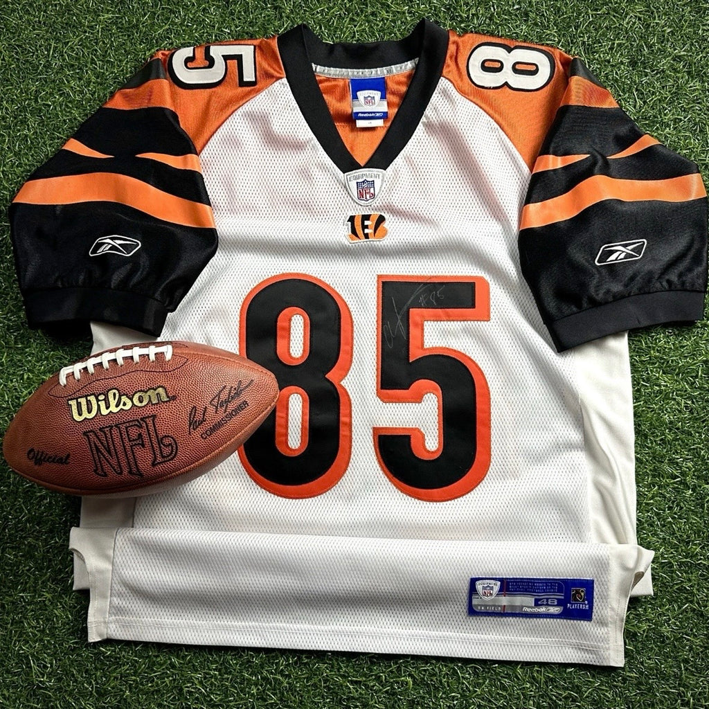 2006 Reebok NFL Jersey Cincinnati Bengals Chad Johnson Ocho Cinco Autograph 48
