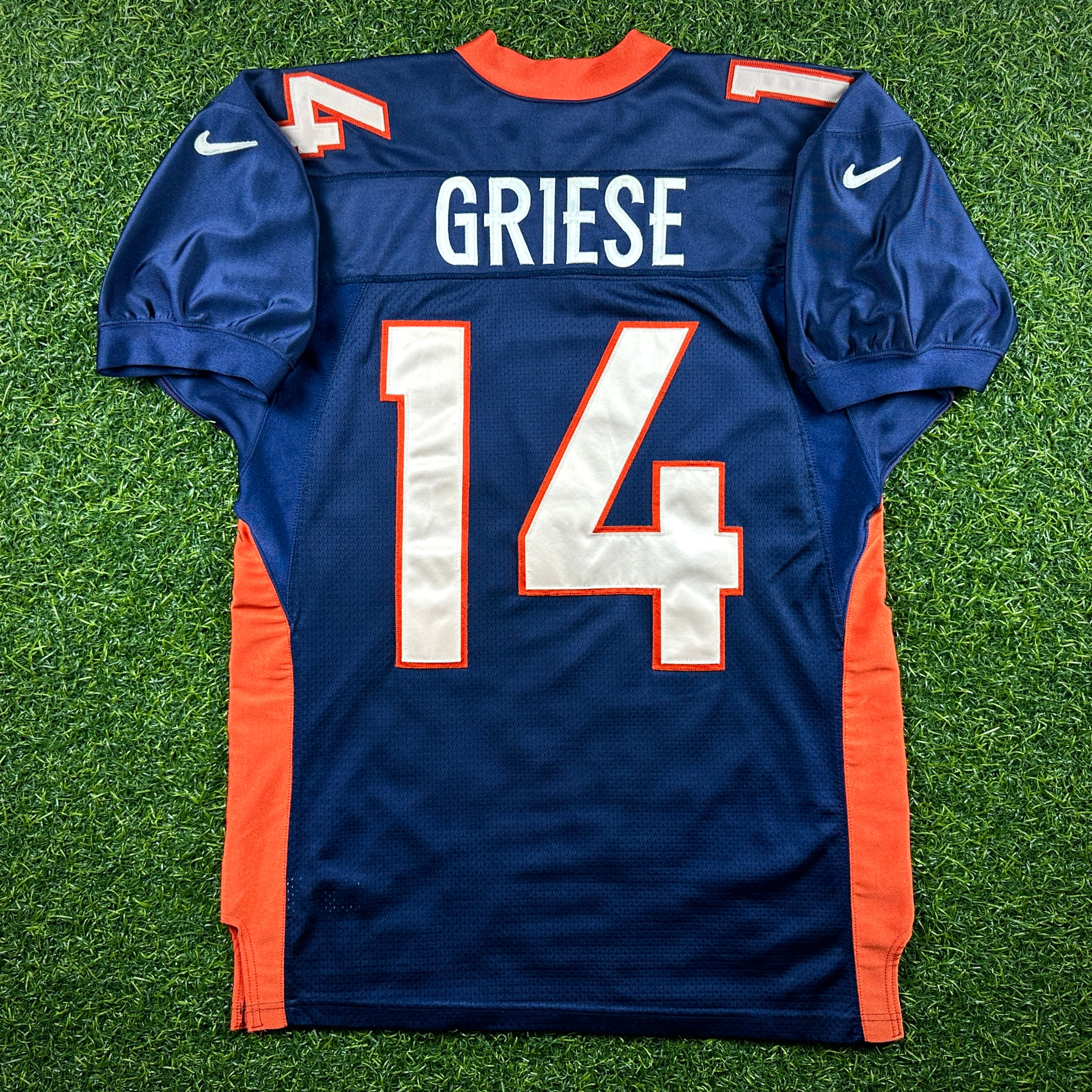2000 Nike NFL Authentic Jersey Denver Broncos QB Brian Griese Sz. 48 Vintage