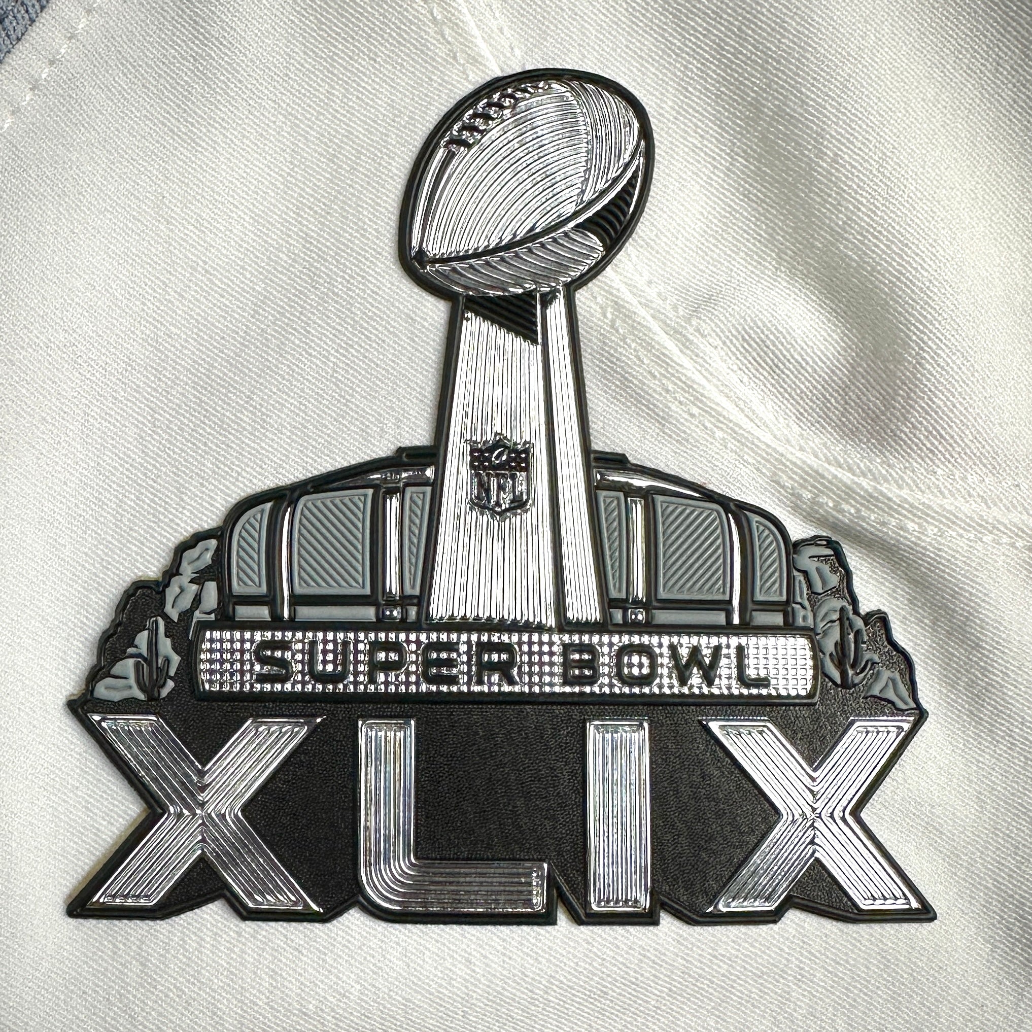 2014 Nike NFL Team-Issued Super Bowl XLIX Game Jersey New England Patriots Rob Gronkowski