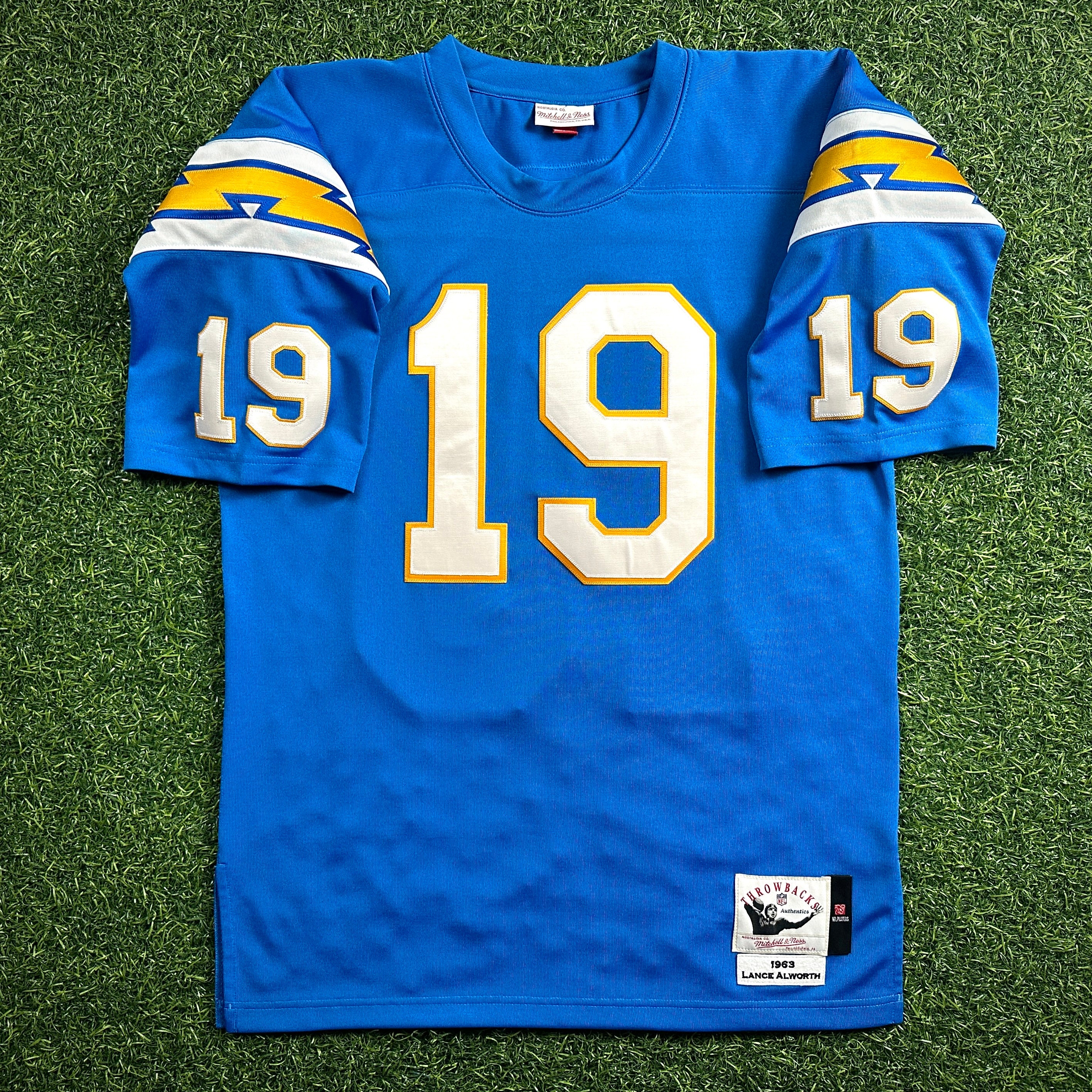 Mitchell & Ness AFL 1963 Throwback Jersey San Diego Chargers Lance Alworth Sz 44