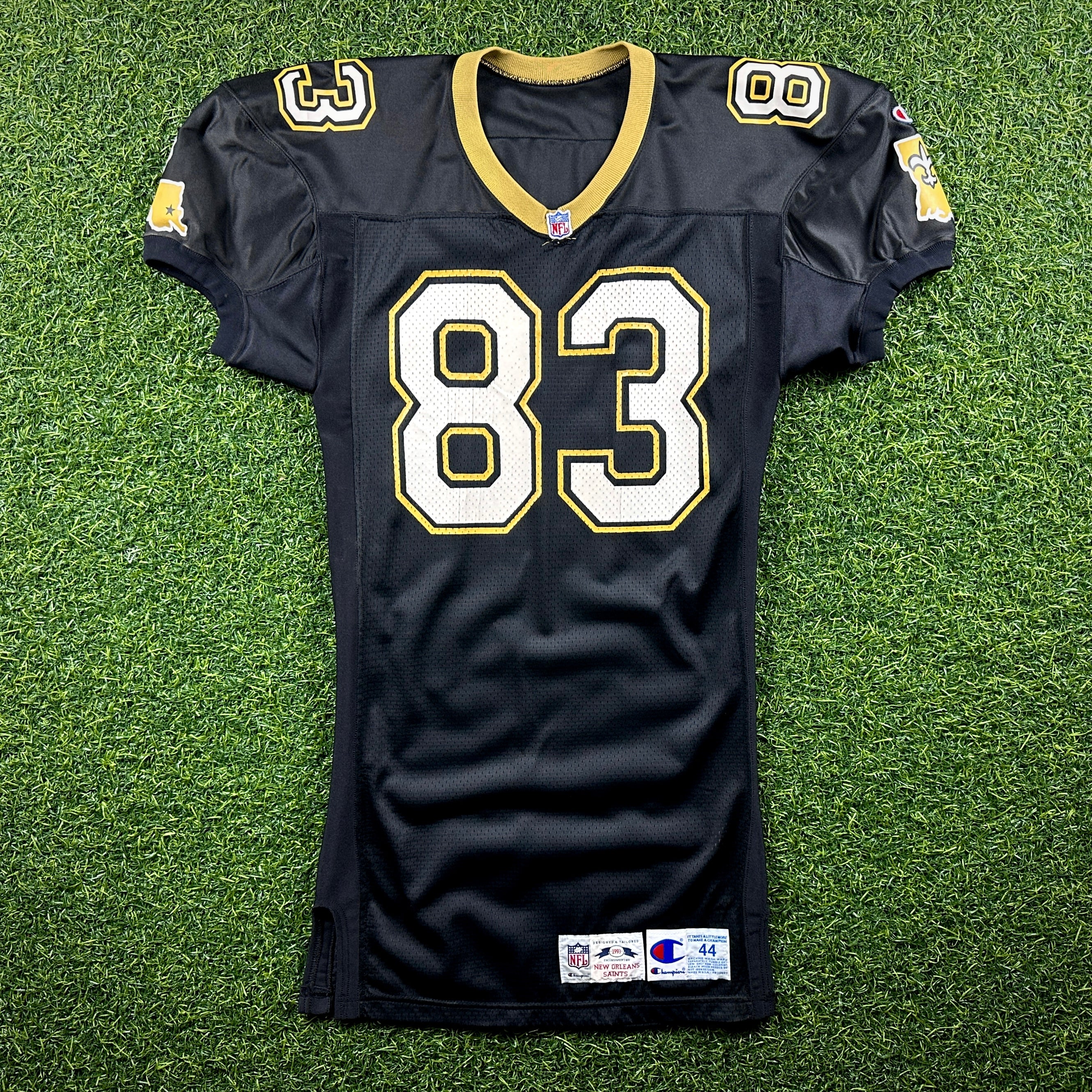1993 Champion NFL Game Used Jersey New Orleans Saints Torrence Small Sz. 44