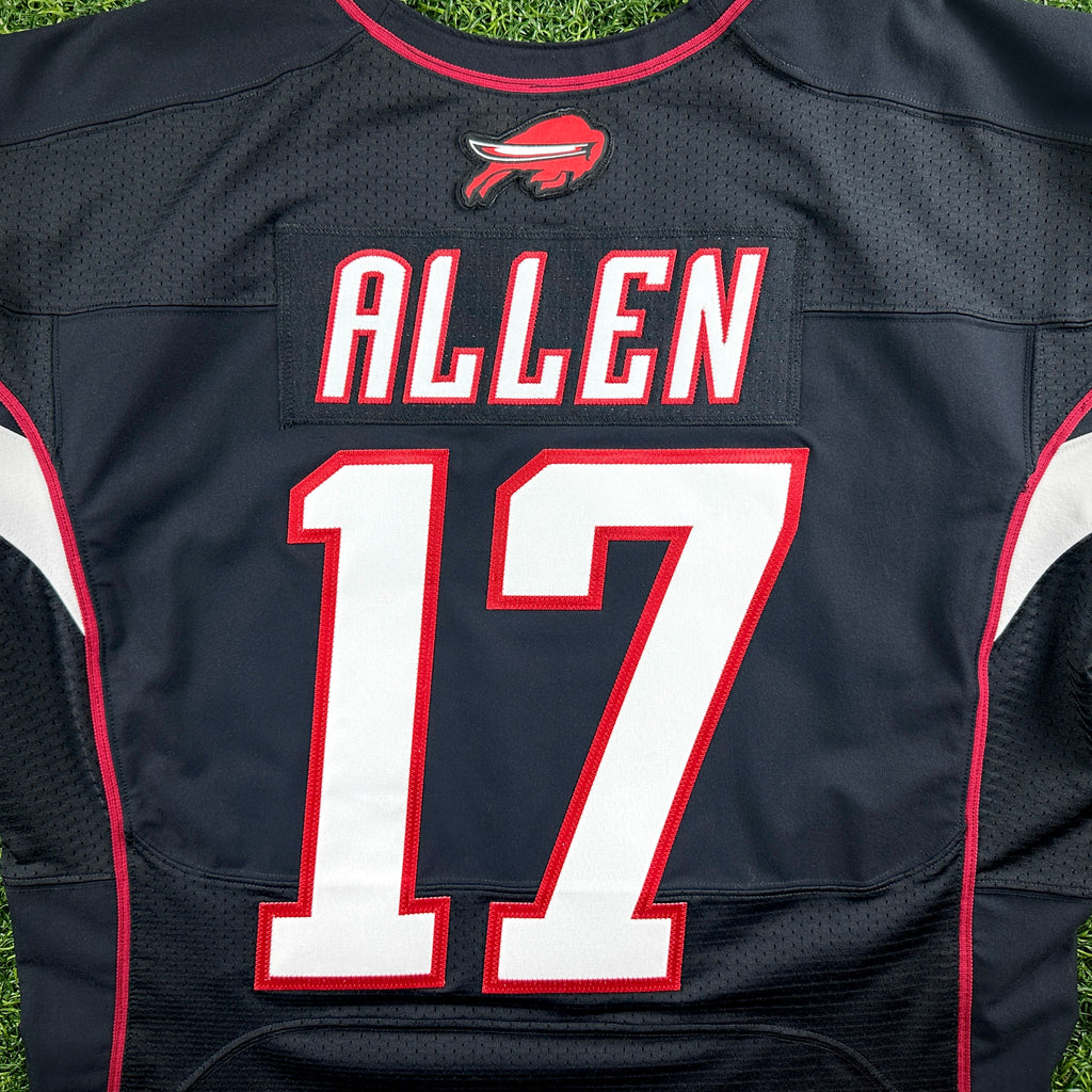 Nike NFL X NHL Team-Issued Game Jersey Buffalo Bills Sabres Josh Allen Sz. 46 Q-BK
