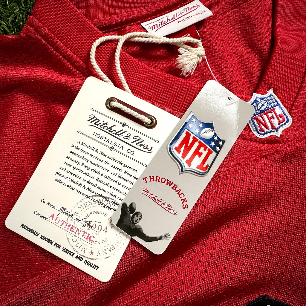 New! Mitchell & Ness 1994 Authentic Jersey San Francisco 49ers Jerry Rice Sz 44
