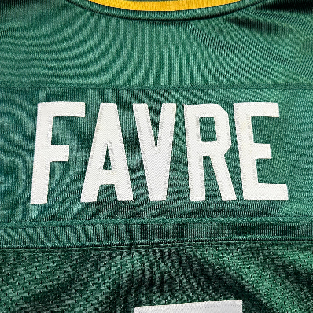 Reebok NFL Authentic Jersey Green Bay Packers Brett Favre Sz. 52 Vintage