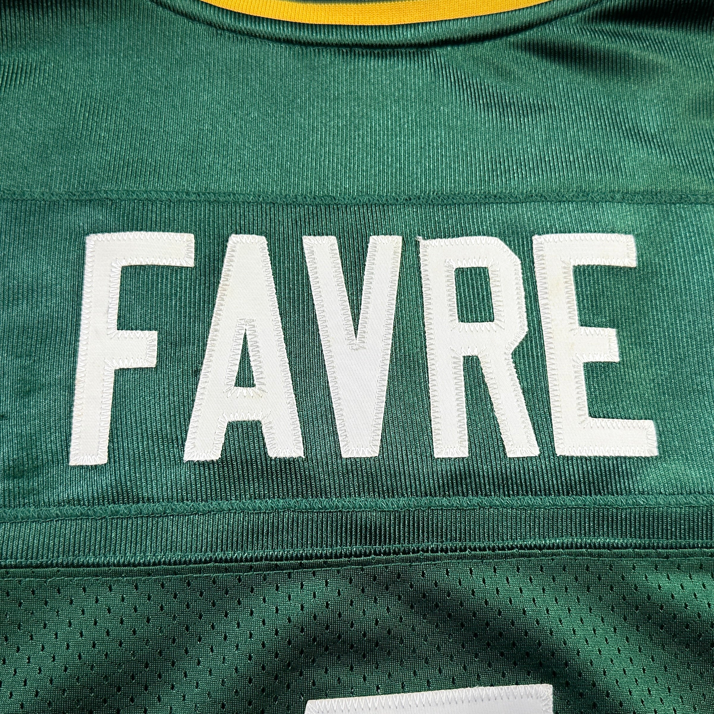 Reebok NFL Authentic Jersey Green Bay Packers Brett Favre Sz. 52 Vintage