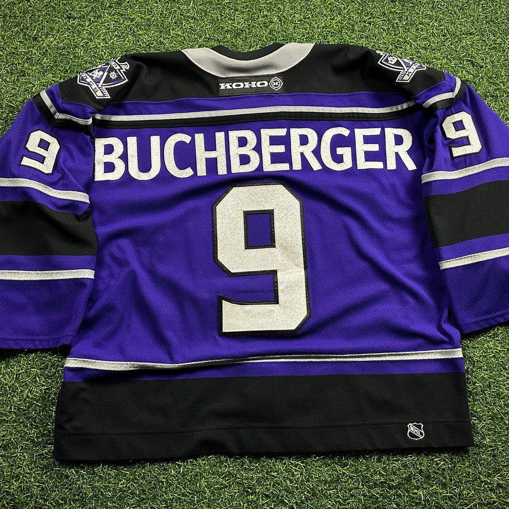 2000 Koho NHL On-Ice Authentic Jersey Los Angeles Kings Kelly Buchberger Sz. 56