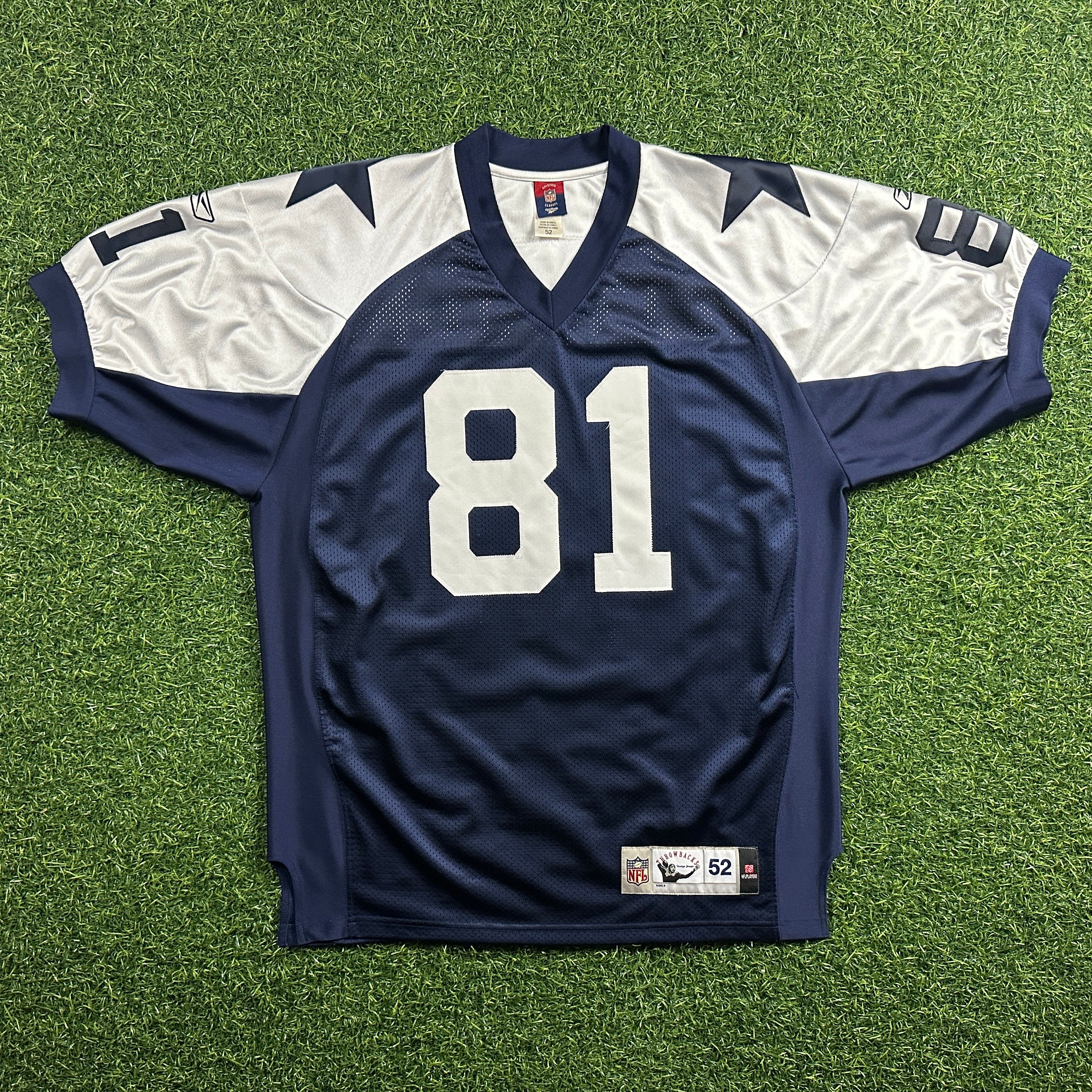 2006 Reebok NFL Authentic Jersey Dallas Cowboys Terrell Owens Sz. 52 Thanksgiving Throwback