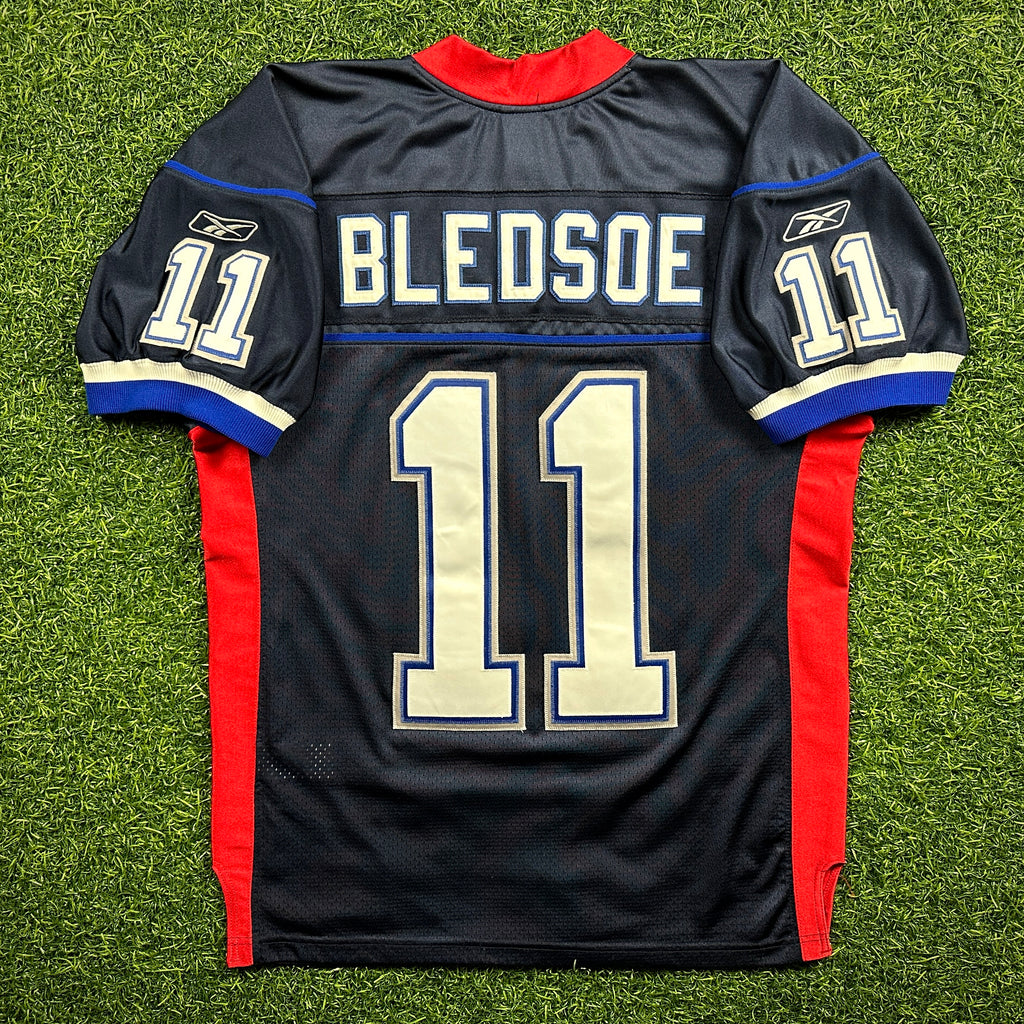 2002 Reebok NFL Authentic Jersey Buffalo Bills Drew Bledsoe Sz. 48 Vintage