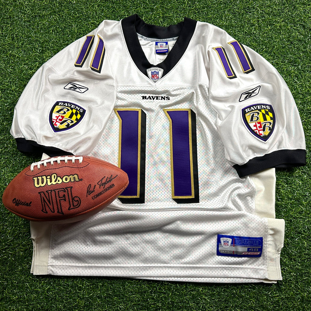 2002 Reebok NFL Authentic Jersey Baltimore Ravens Jeff Blake Sz. 48 Vintage QB