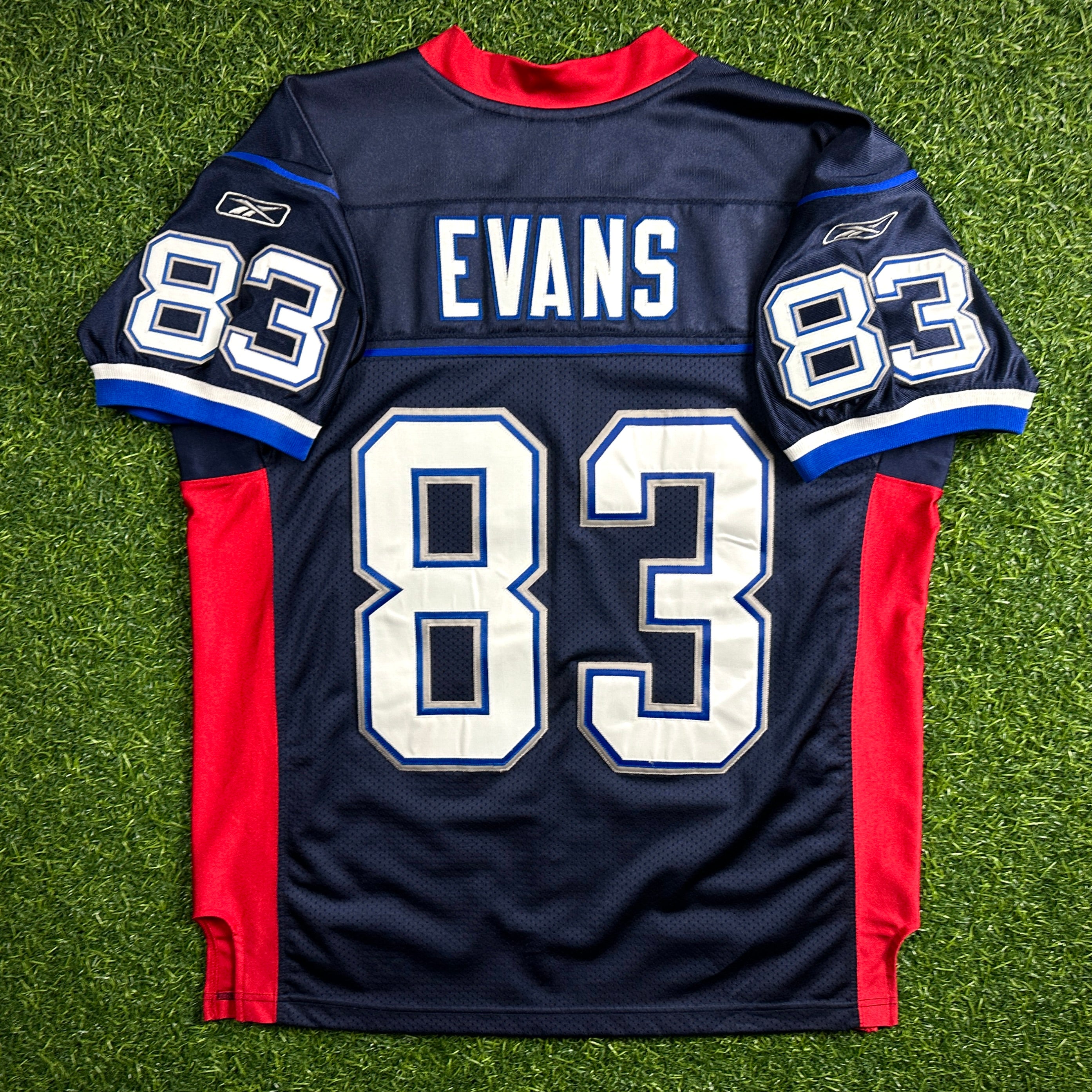 2004 Reebok NFL Authentic Jersey Buffalo Bills Lee Evans Sz. 48 Rookie Vintage