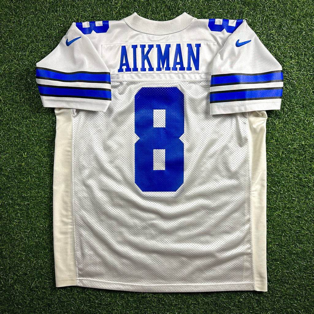 1999 Nike NFL Authentic Jersey Dallas Cowboys Troy Aikman Sz. 48 XL Vintage