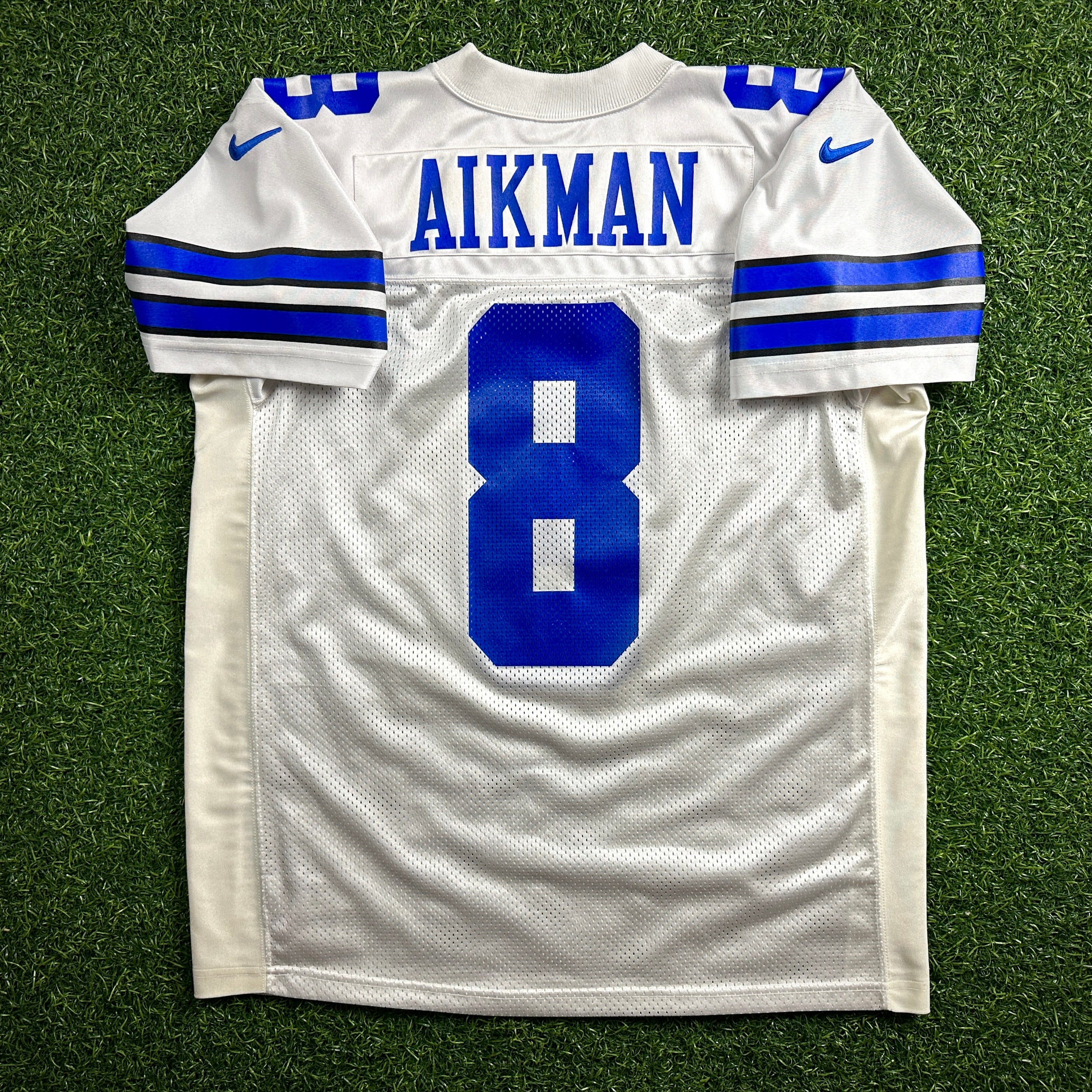 1999 Nike NFL Authentic Jersey Dallas Cowboys Troy Aikman Sz. 48 XL Vintage
