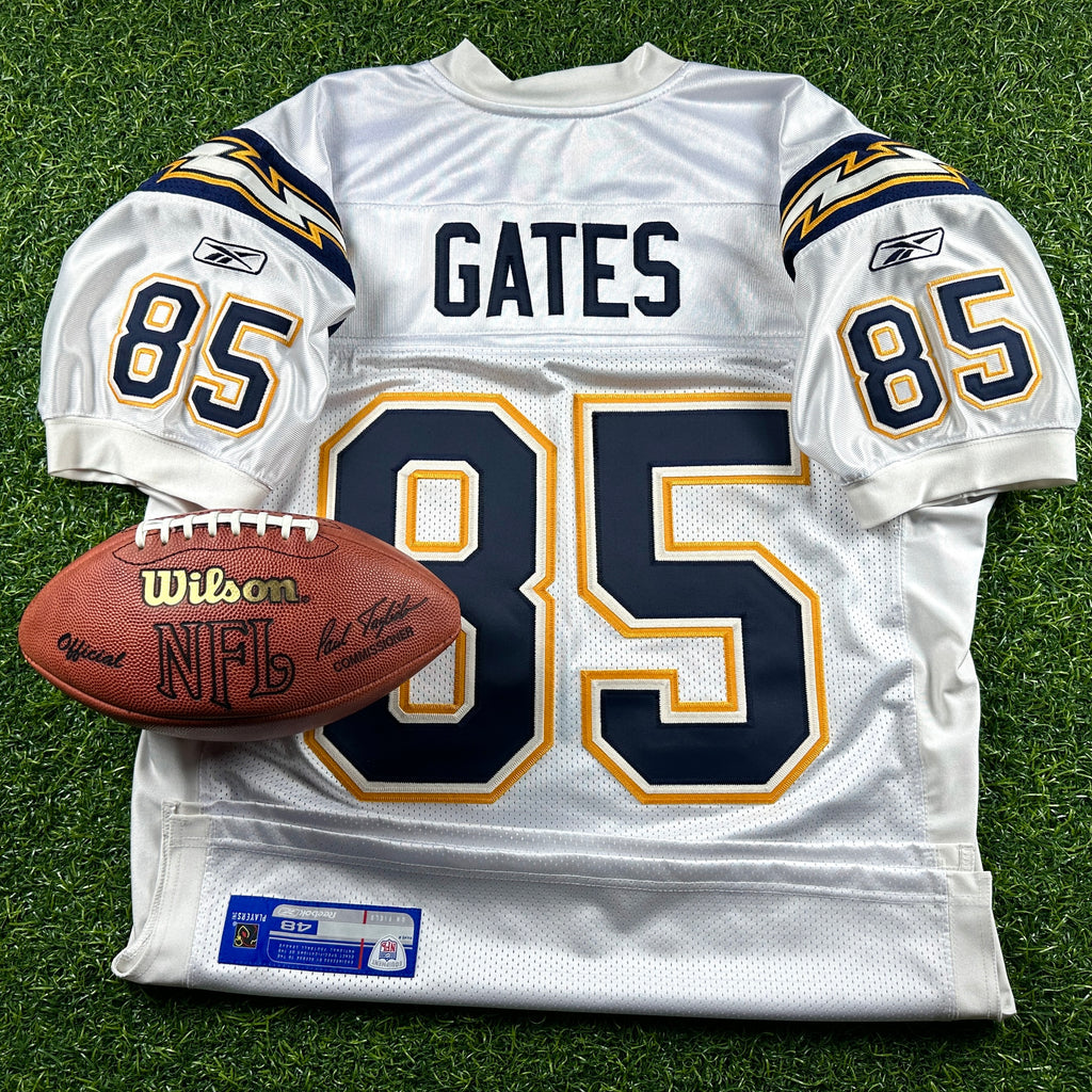 New! 2006 Reebok NFL Authentic Jersey San Diego Chargers Antonio Gates Sz. 48