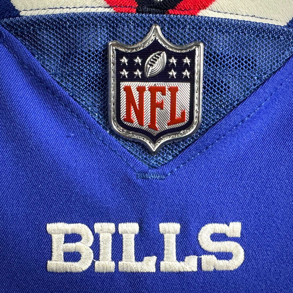2018 Nike NFL Game Used Worn Jersey Buffalo Bills Taiwan Jones Team COA Captain