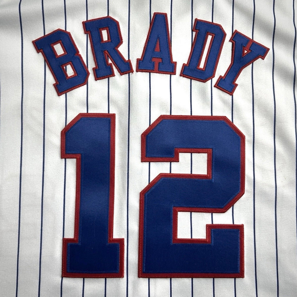 New! 1995 Russell MLB Authentic Jersey Montreal Expos Tom Brady Rookie Sz. XL
