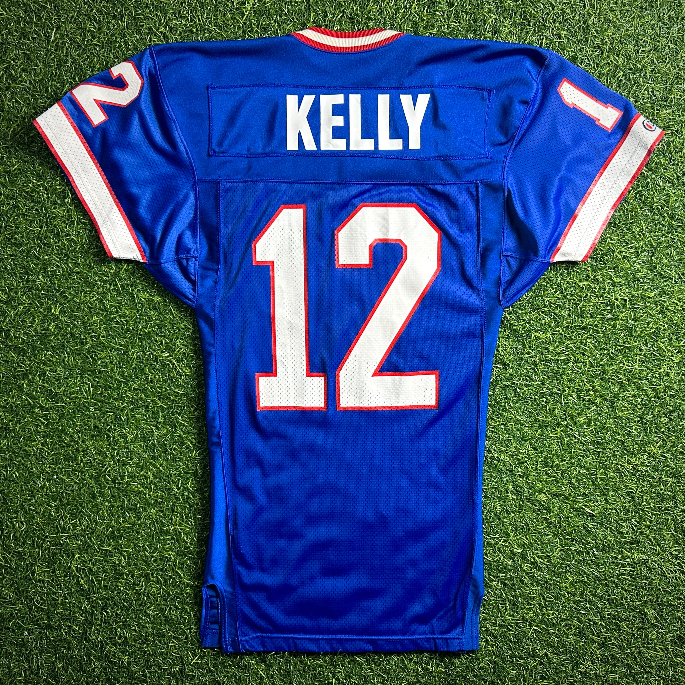1995 Champion NFL Pro Line Authentic Jersey Buffalo Bills Jim Kelly Sz. 40