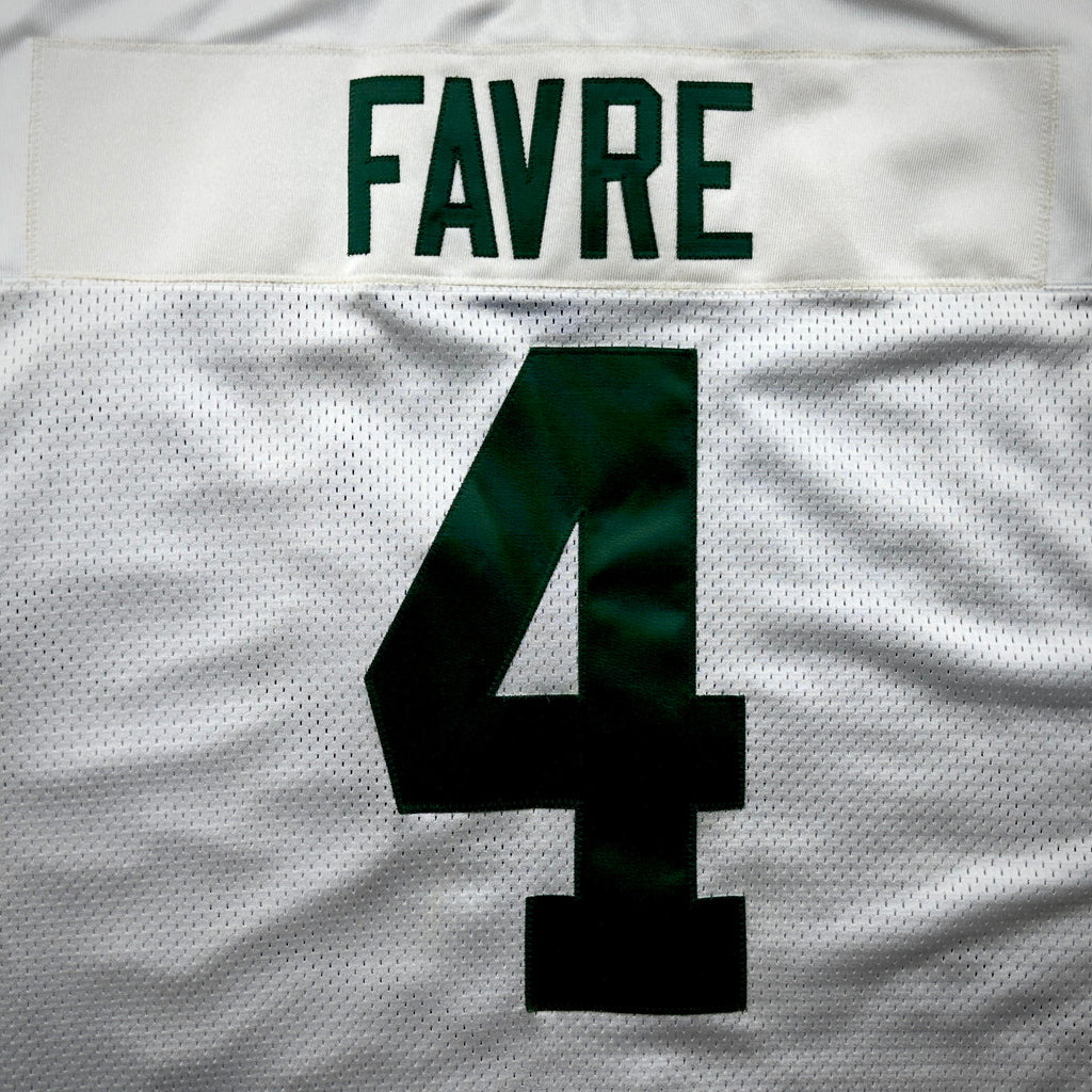 New! 2002 Reebok NFL Authentic Jersey Green Bay Packers Brett Favre Sz. 50 White NWT Vintage