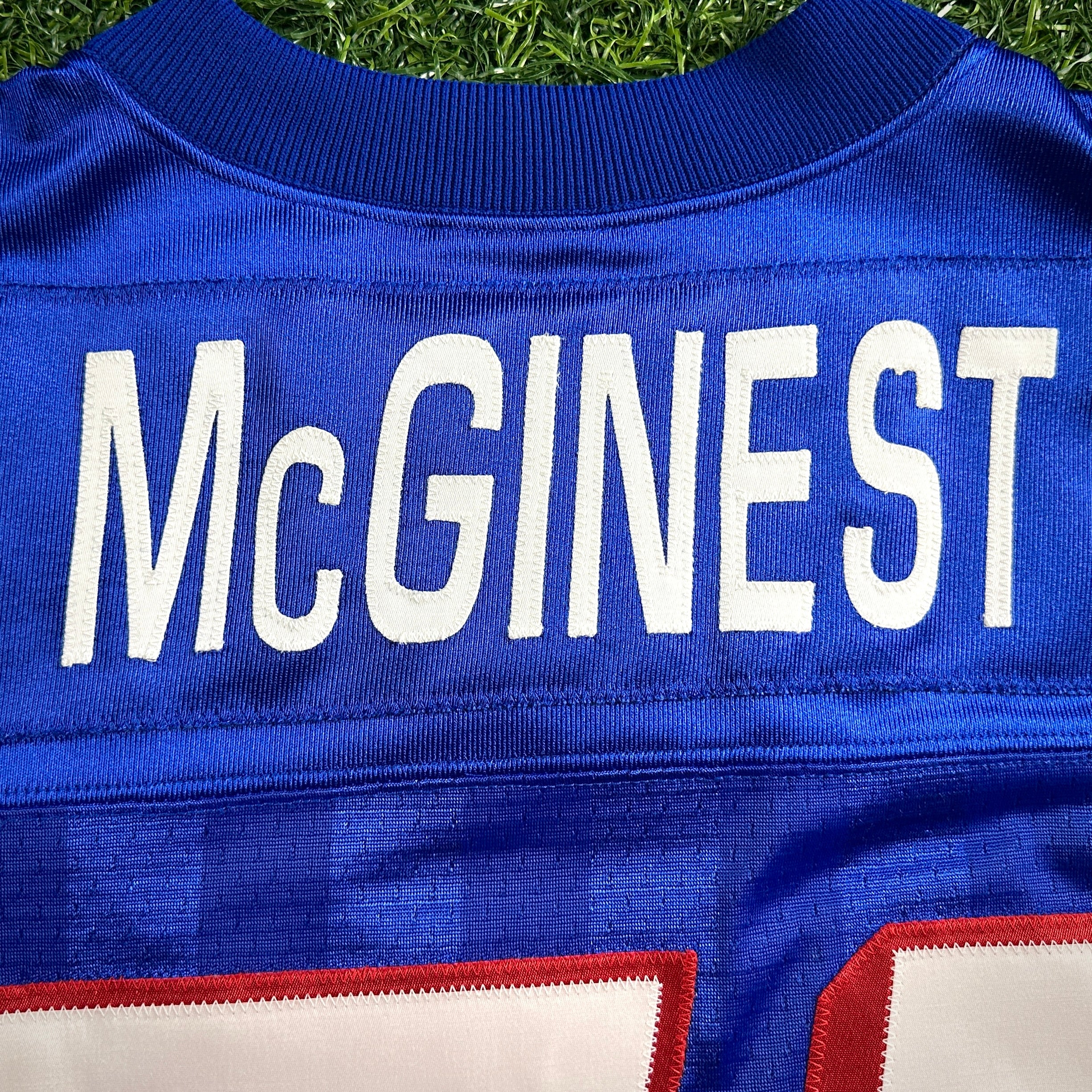 1995 Starter NFL Pro Line Jersey New England Patriots Willie McGinest Sz. 46 VTG