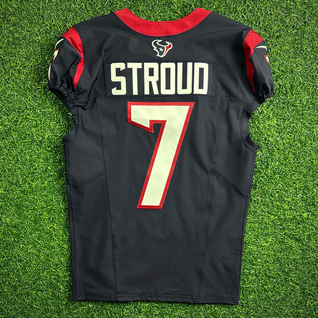 2023 Nike NFL Team Issued Game Jersey Blue Houston Texans CJ Stroud Rookie Sz. 40 COA