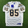 New! 2006 Reebok NFL Authentic Jersey San Diego Chargers Antonio Gates Sz. 48