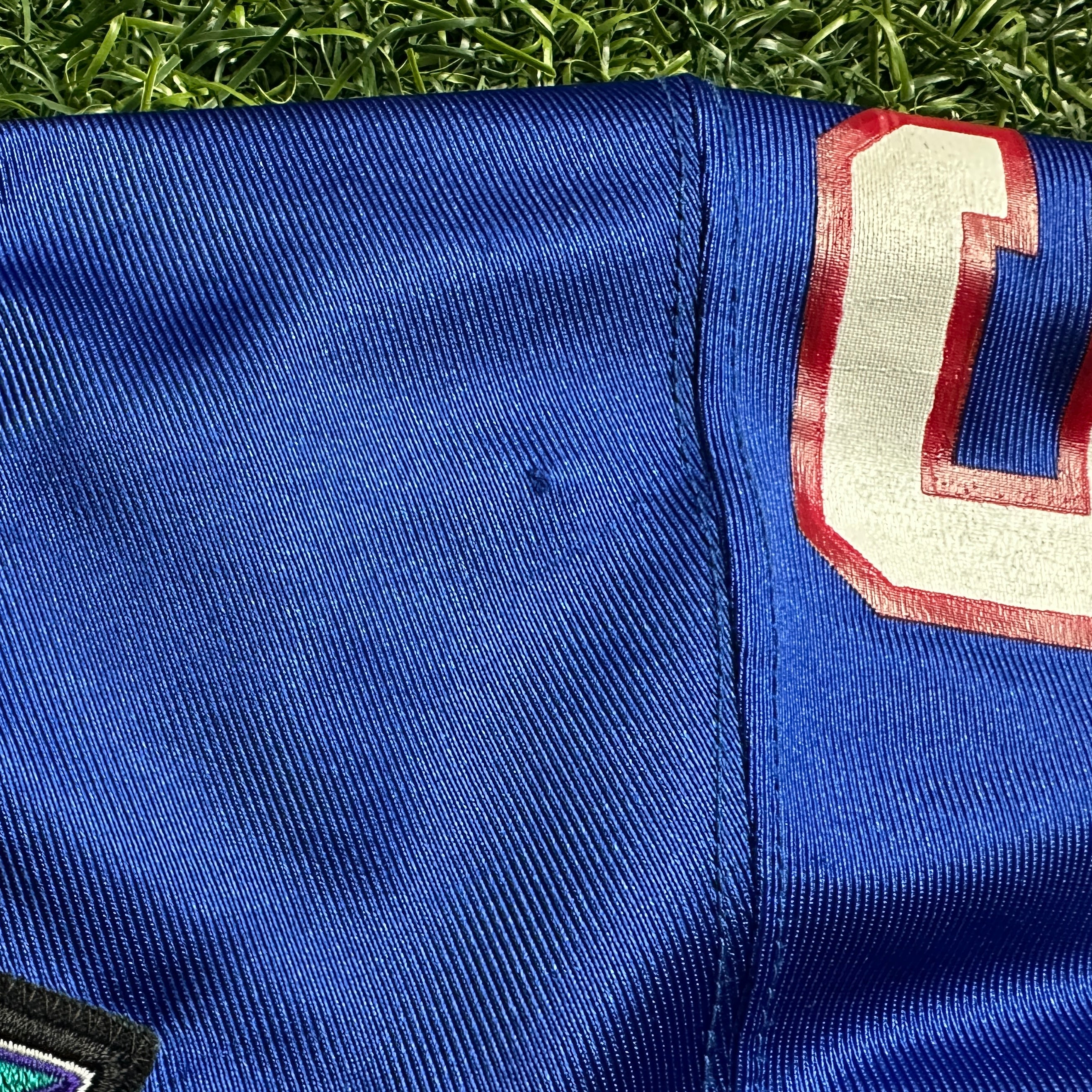 1994 Apex NFL Game Used Rookie Jersey New York Giants Jason Winrow 48 Ohio State