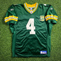 2003 Reebok NFL Authentic Jersey Green Bay Packers Brett Favre Sz. 50 Lambeau Patch