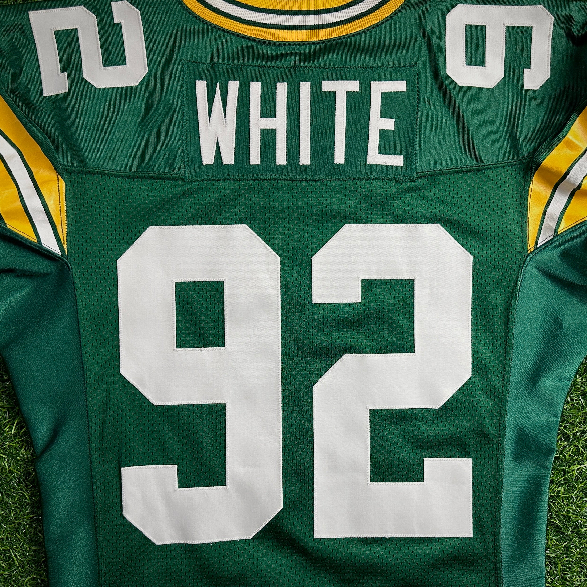 1997 Nike NFL Pro Line Team-Issued Game Jersey Green Bay Packers Reggie White Sz. 46 LINE Berlin WI