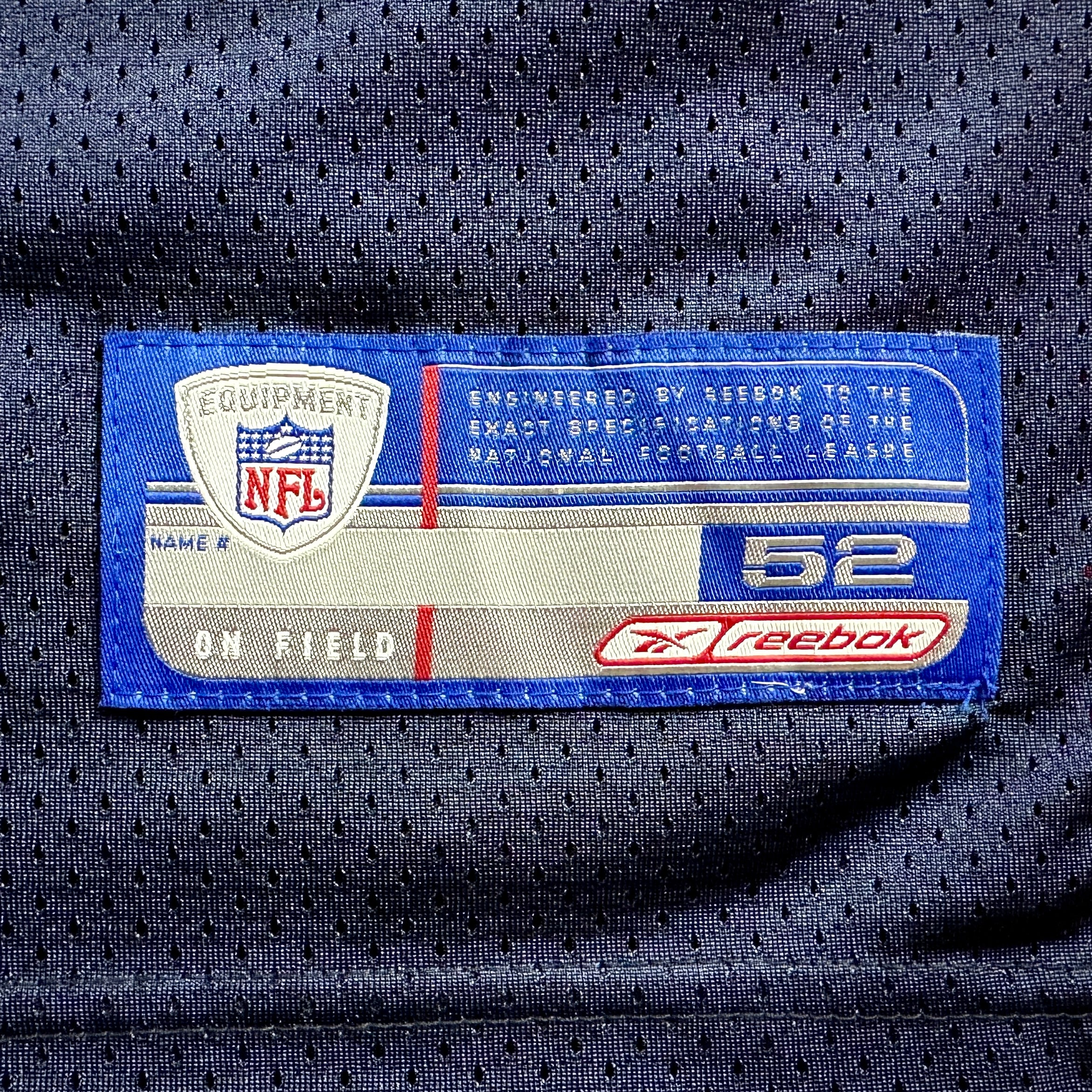 2002 Reebok NFL Authentic Jersey Buffalo Bills Drew Bledsoe Sz. 52 Vintage
