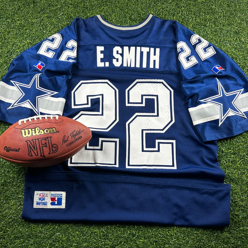 1996 Russell NFL Pro Line Authentic Jersey Dallas Cowboys Emmitt Smith Sz. 52 Vintage