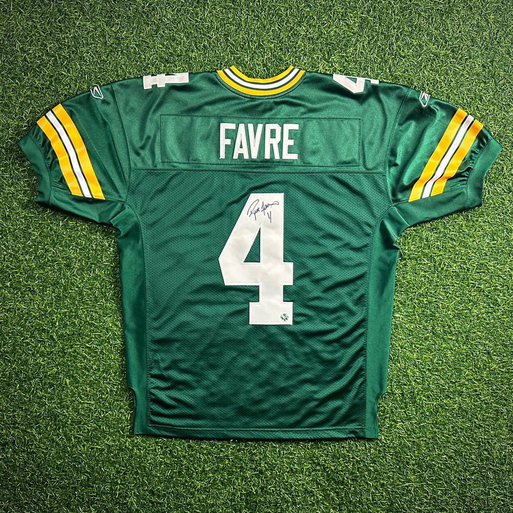 New! 2004 Reebok NFL Authentic Jersey Green Bay Packers Brett Favre Sz. 48 Autograph COA