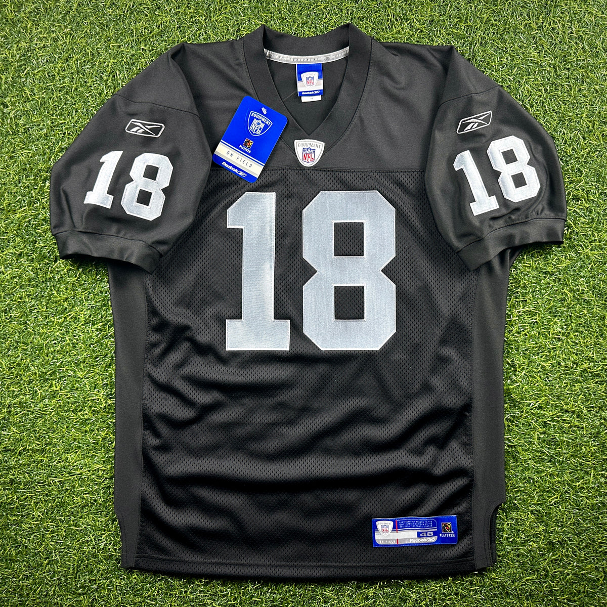 New! 2006 NFL Authentic Jersey Oakland Raiders Randy Moss Sz. 48 Vintage NWT