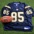 2006 Reebok NFL Authentic Jersey San Diego Chargers Jersey Antonio Gates Sz. 52 Throwback