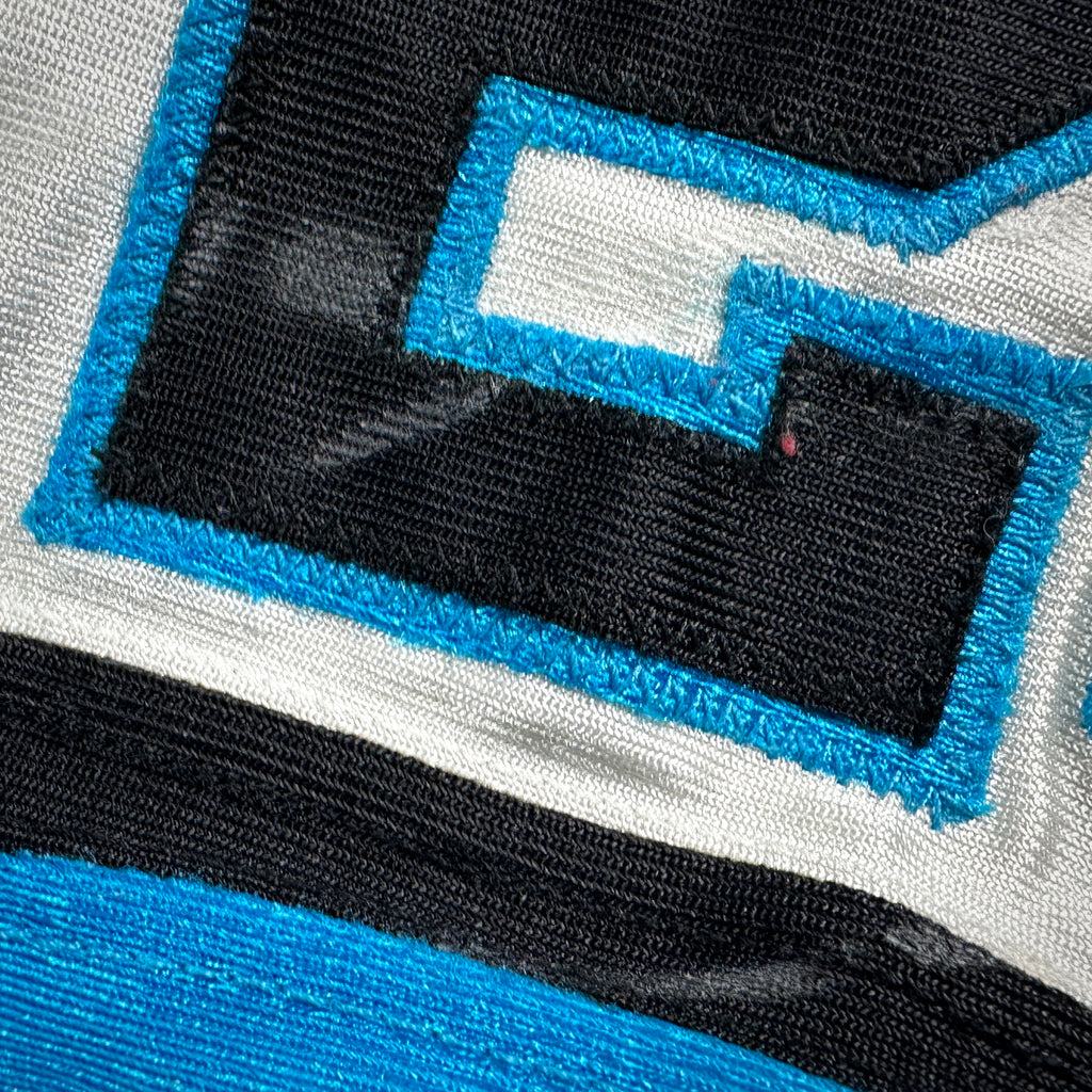 2004 Reebok NFL Game Used Worn Jersey Carolina Panthers Joey Harris Sz 40 Rookie