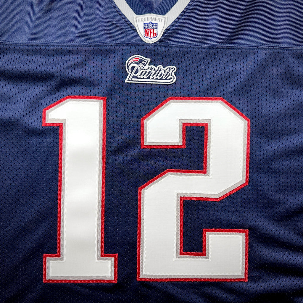 New! 2007 Reebok NFL Authentic Jersey New England Patriots Tom Brady Sz. 48 Vintage