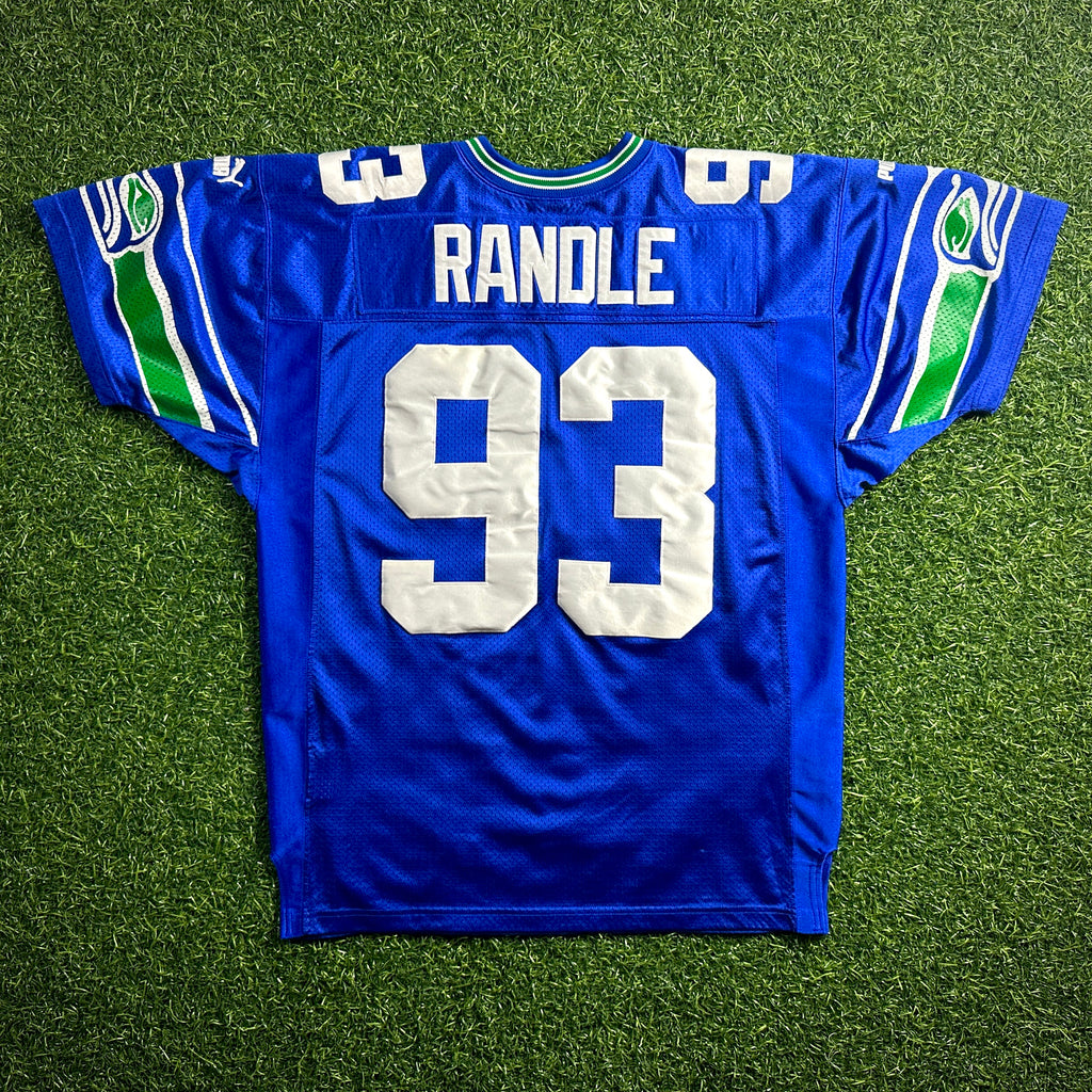 Puma NFL Authentic Jersey Seattle Seahawks John Randle Throwback Sz. 48