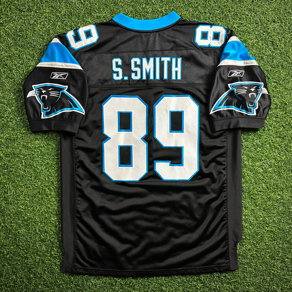 2006 Reebok NFL Authentic Jersey Carolina Panthers Steve Smith Sz. 50 Vintage