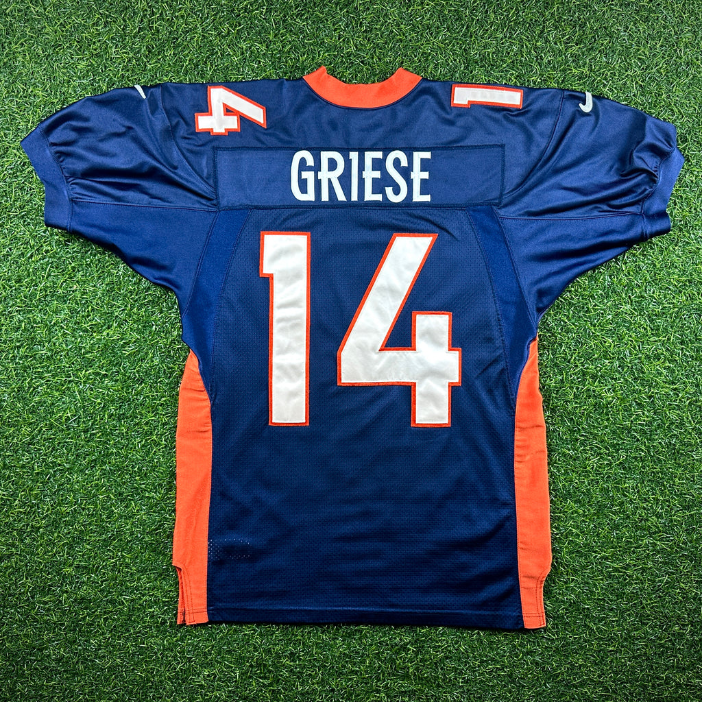 2000 Nike NFL Authentic Jersey Denver Broncos QB Brian Griese Sz. 48 Vintage