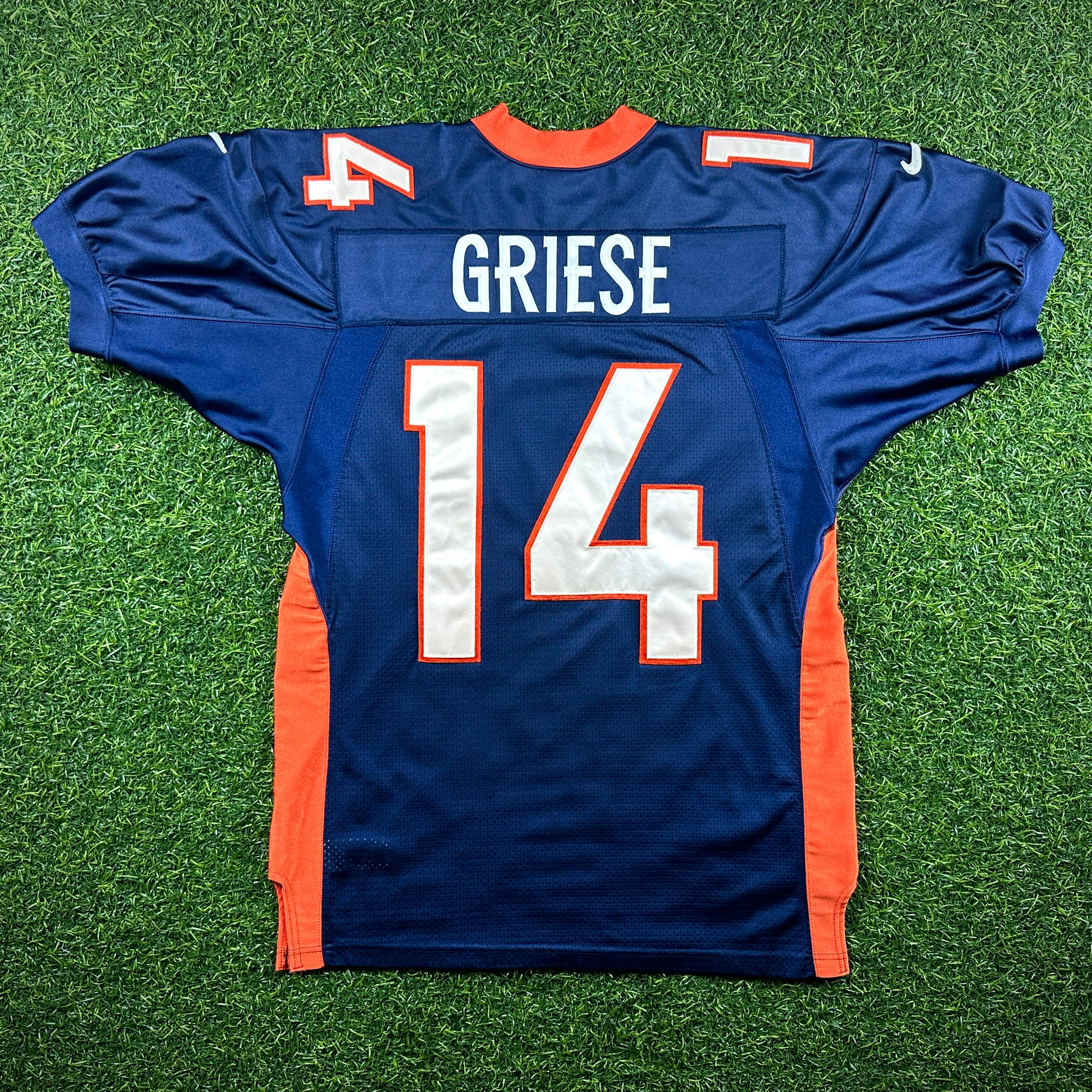 2000 Nike NFL Authentic Jersey Denver Broncos QB Brian Griese Sz. 48 Vintage