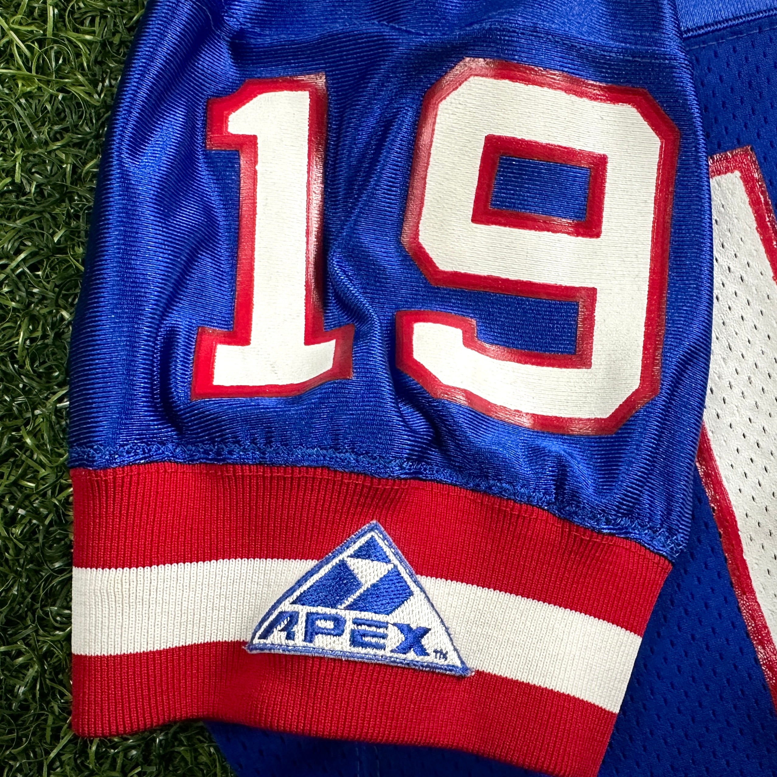 1994 Apex NFL Game Used Worn Jersey New York Giants Greg “Flea” Harrell Sz. 44