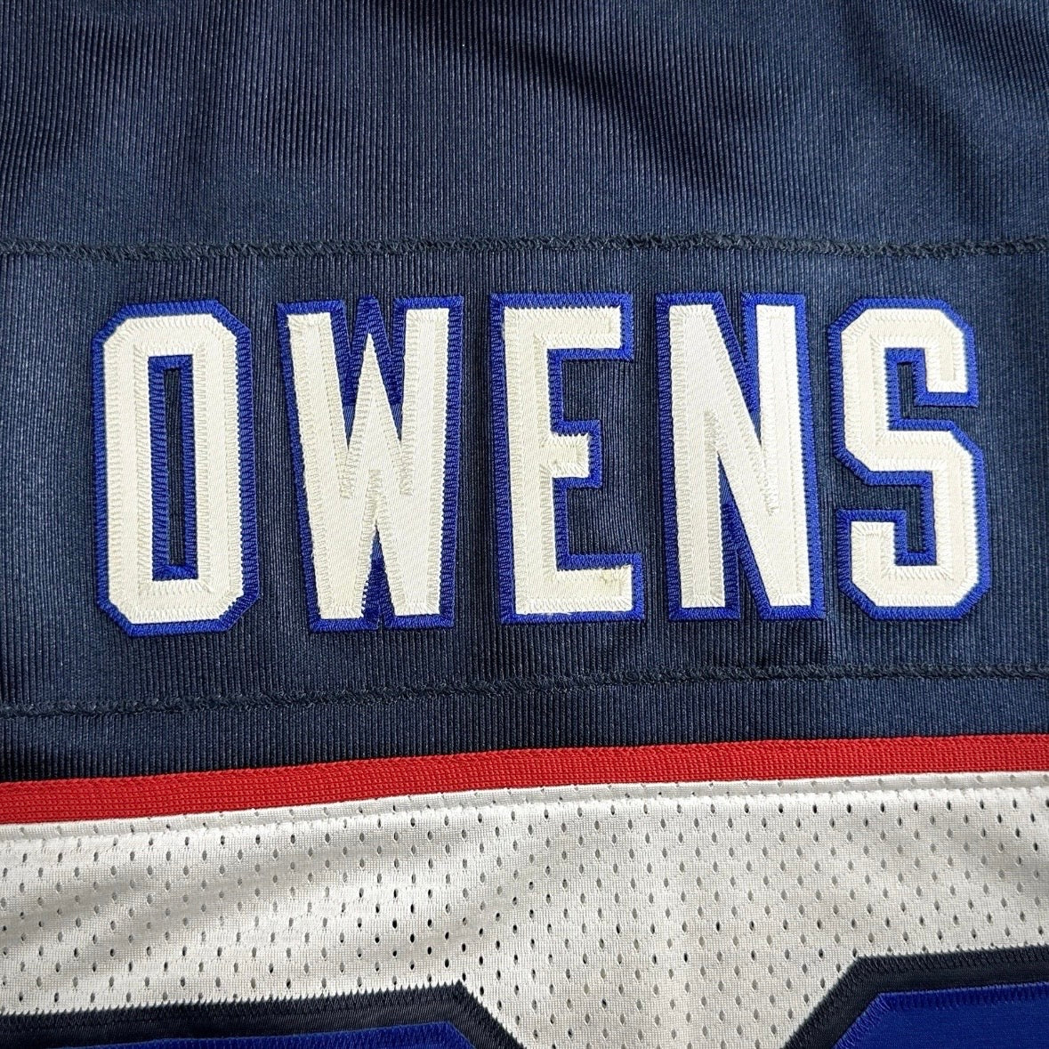 2009 Reebok NFL Authentic Jersey Buffalo Bills Terrell Owens Sz. 52 Vintage HOF